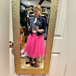 Pink Tulle Skirt